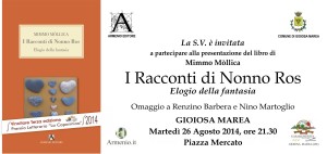 Invito GIOIOSA_I RACCONTI DI NONNO ROS_Mimmo Mollica