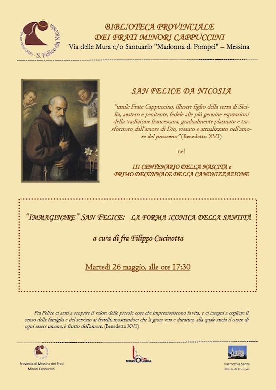 26 maggio S. Felice di Nicosia