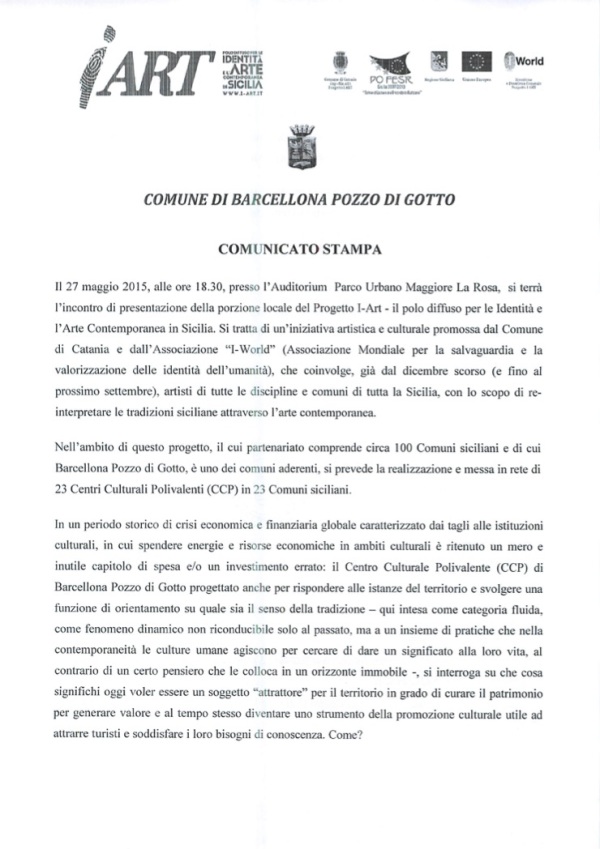 COMUNICATO STAMPA1