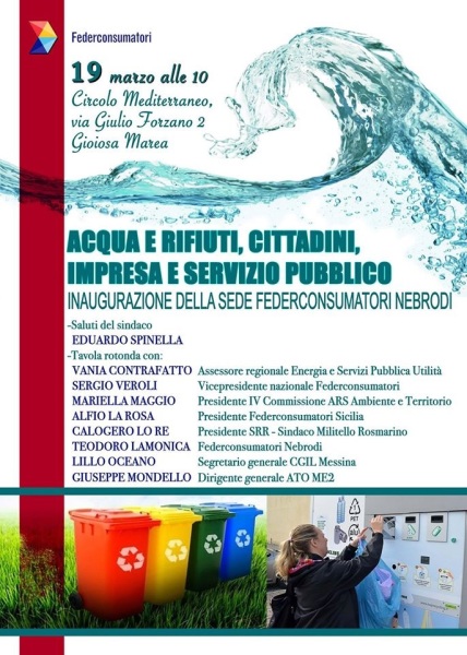 Acqua rifiuti locandina