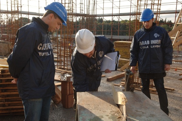 carabinieri nucleo lavoro