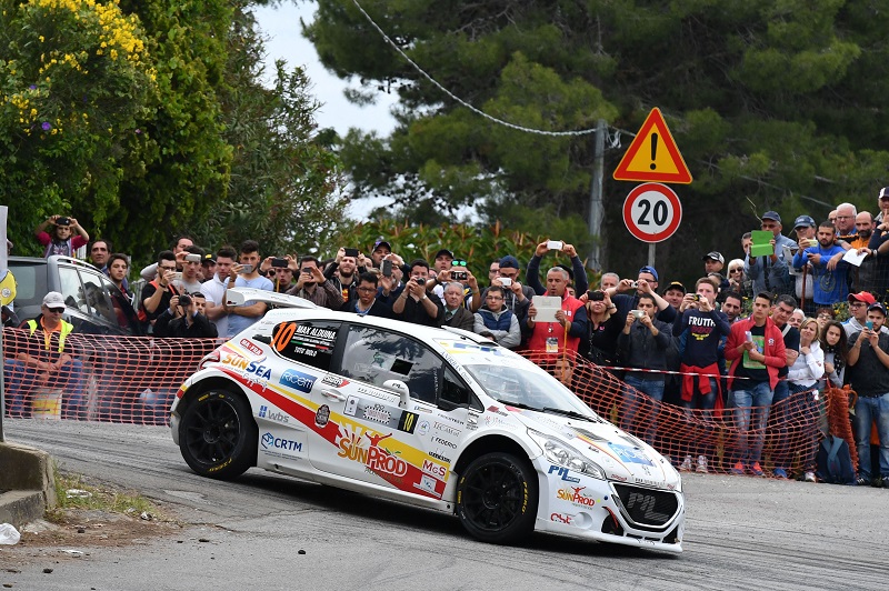 Salvatore Riolo, Massimiliano Alduina (Peugeot 208 R R5 #10, Cst Sport Srl)