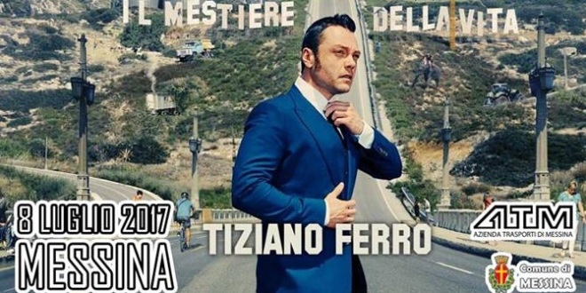 tiziano ferro a messina