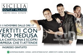 Trio Medusa @SiciliaOutletVillage