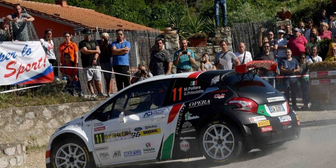 Marco Pollara, Giuseppe Princiotto (Peugeot 208 T16  R5 #11, FPF Sport)