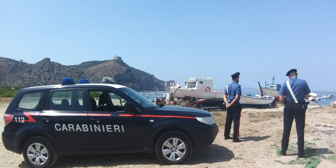 CC Falcone Arresto furto gommone