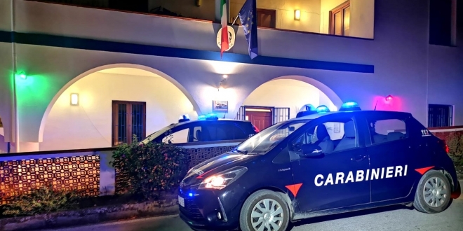 Carabinieri di Vulcano foto di repertorio