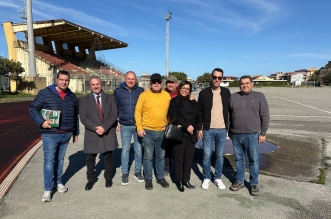 Consegna lavori Campo Sportivo Gioiosa